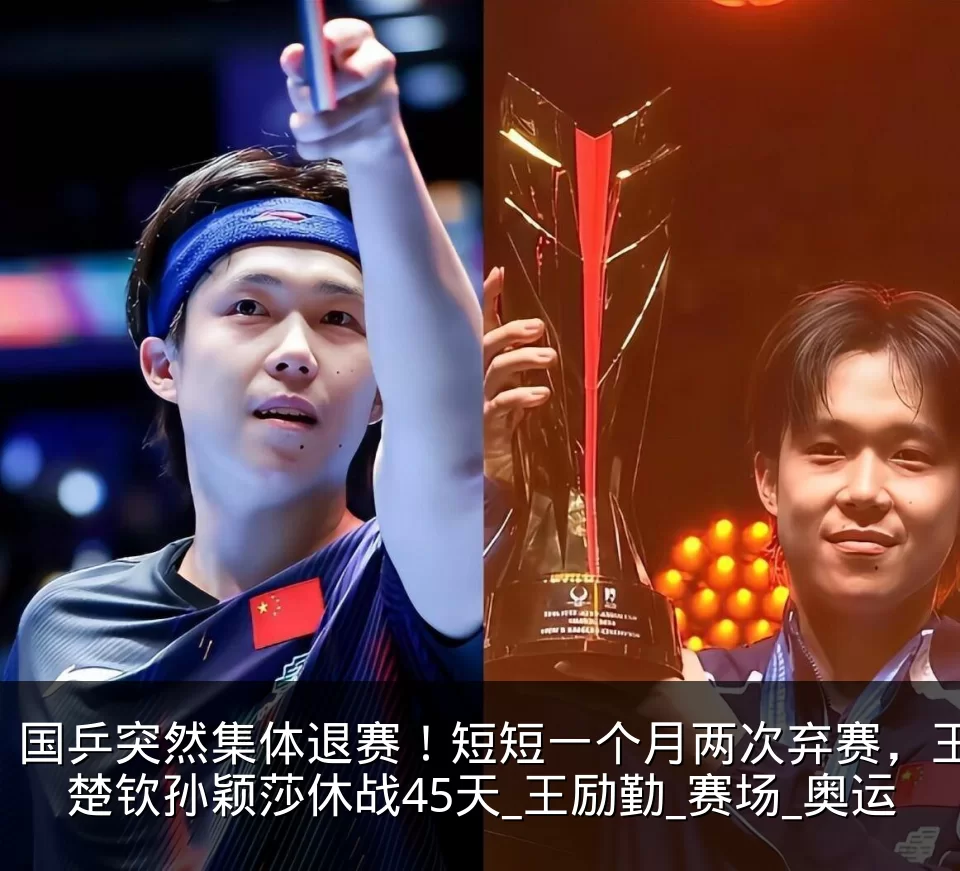 国乒突然集体退赛!短短一个月两次弃赛,王楚钦孙颖莎休战45天_王励勤_赛场_奥运